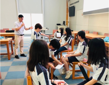 Elevating Futures: NHR's CEO Johnson Chang Empowering Youth in High school Through Positive Psychology