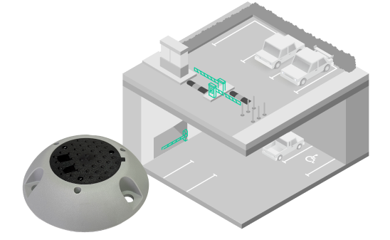 Smart Wired Entrance Barrier Detector