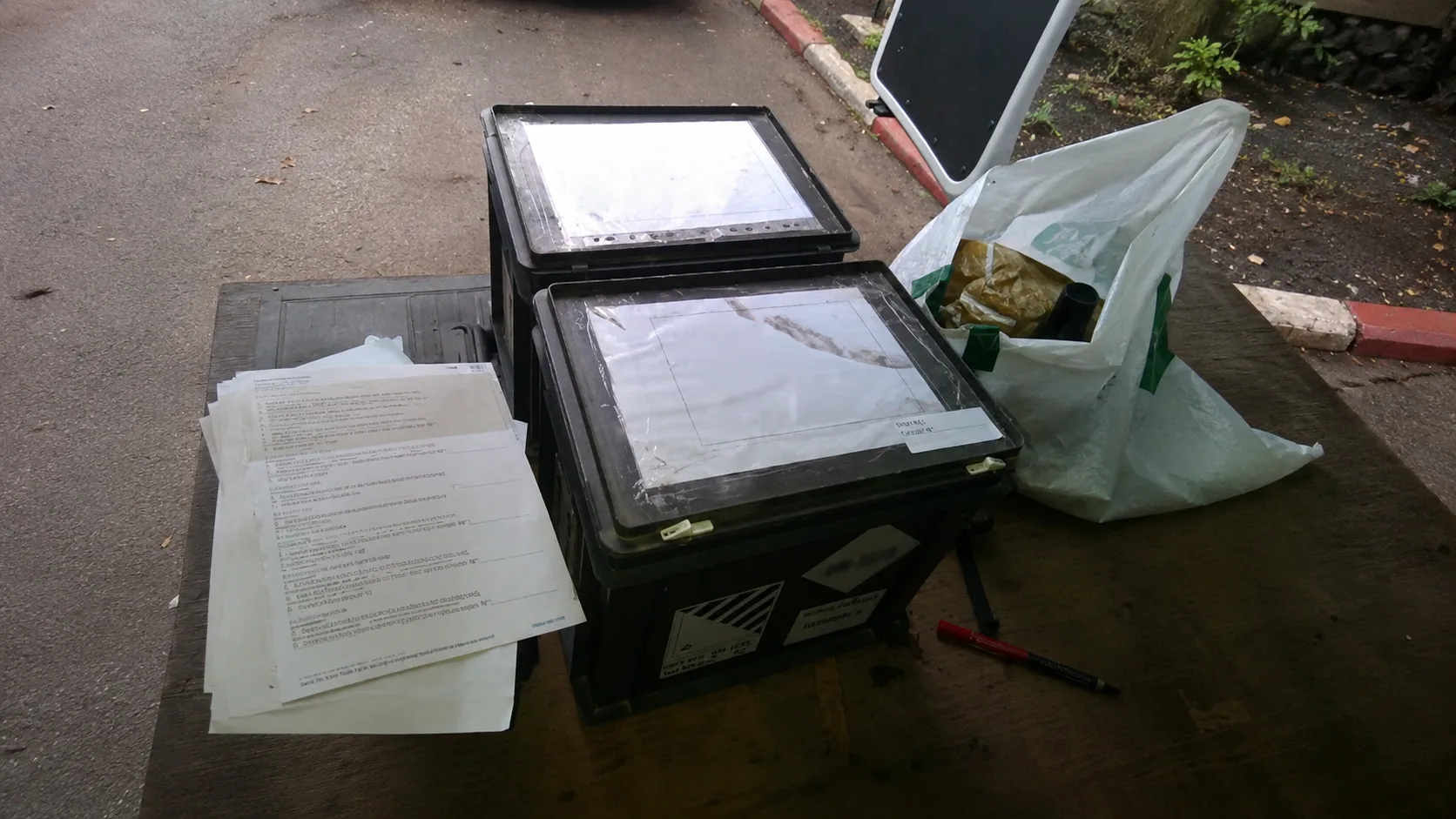 Cold-Chain Monitoring for Blood Bag Logistics in Algeria — on-site photo 1