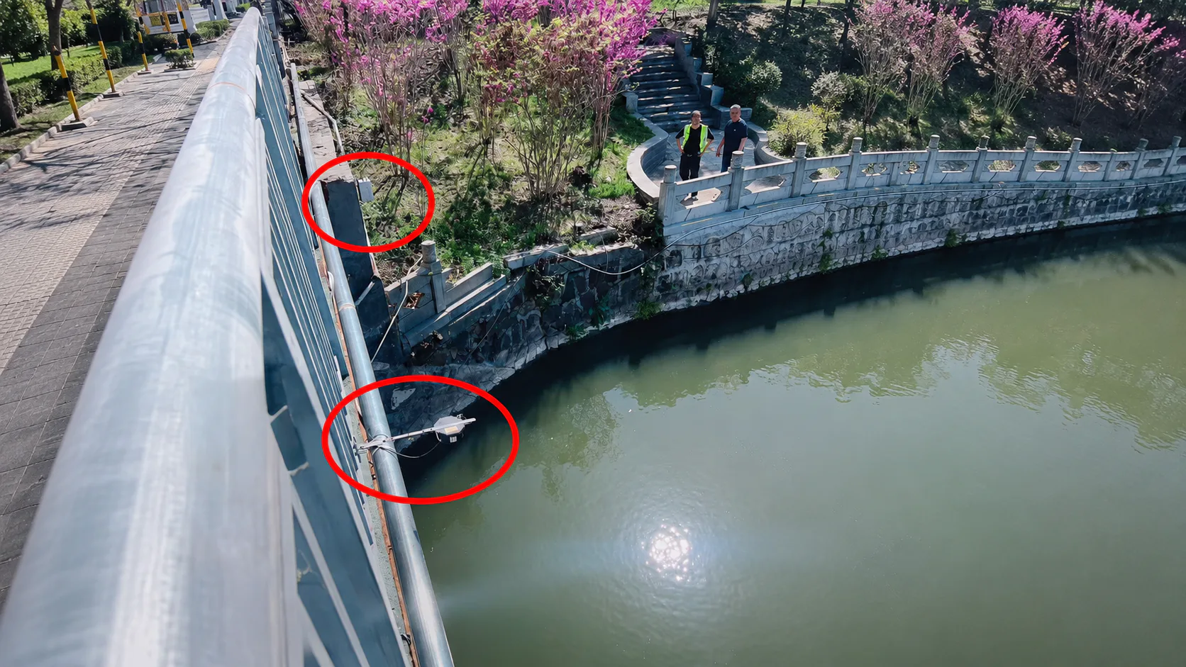 Dam Water-Level Monitoring: Flood Response in China — on-site photo 1