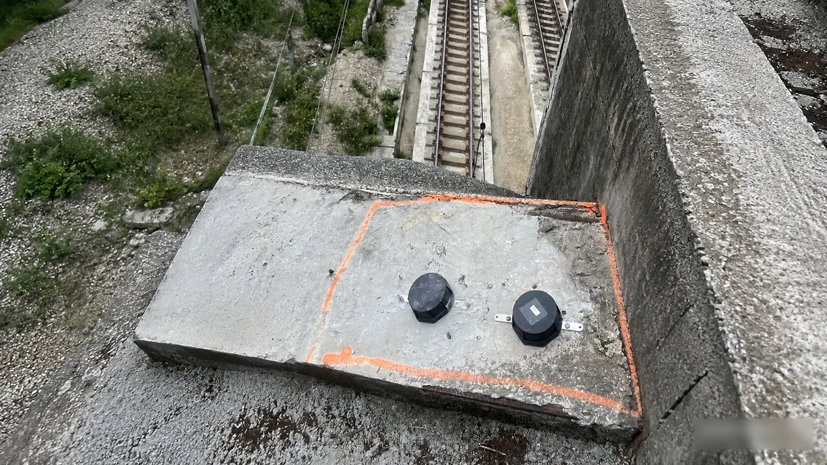 Early Warning for Railway Tunnel Slope Risk in Taiwan — on-site photo 2