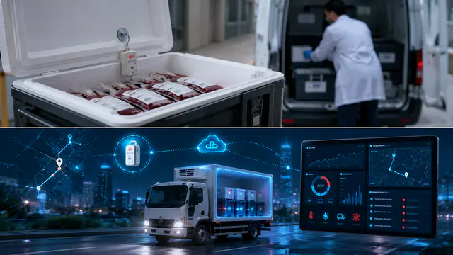 Cold-Chain Monitoring for Blood Bag Logistics in Algeria