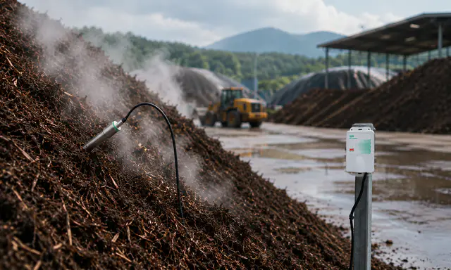 Smart Compost Fermentation Monitoring for Quality Control in Taiwan