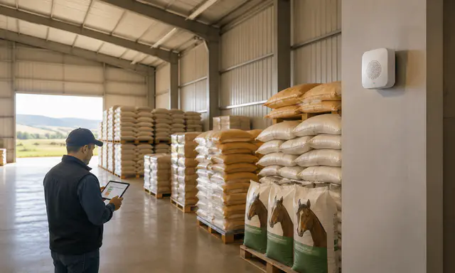 Smart Feed Storage Monitoring for Grain Quality Protection in Chile