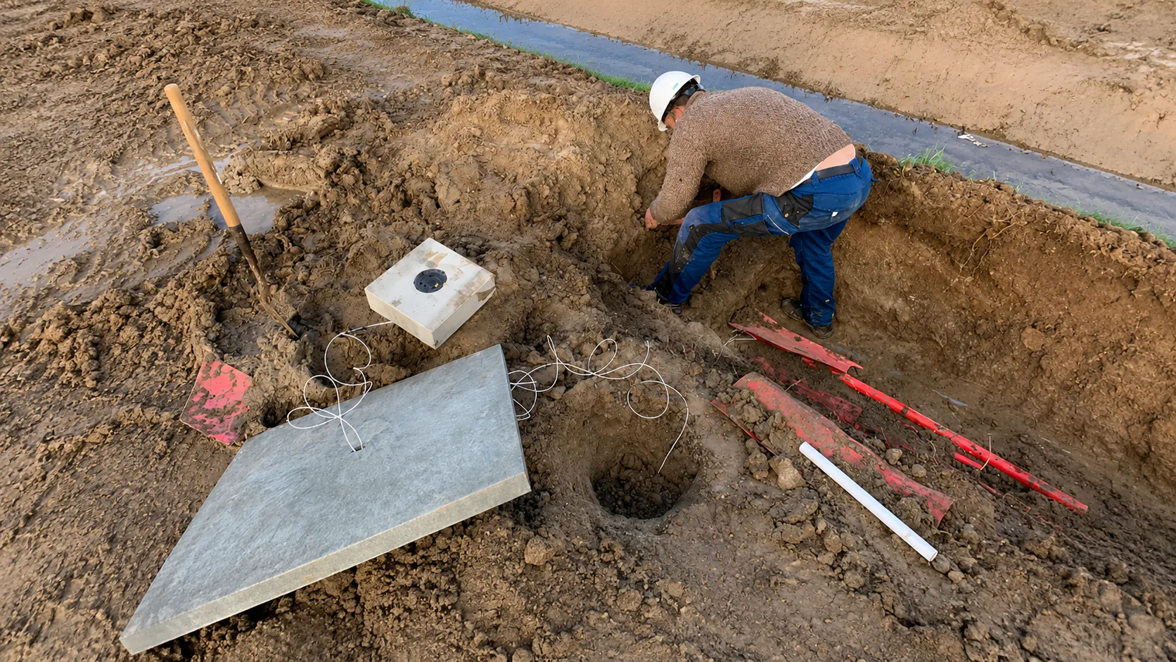 Proactive Underground Cable Protection via LoRaWAN in the Netherlands — on-site photo 7