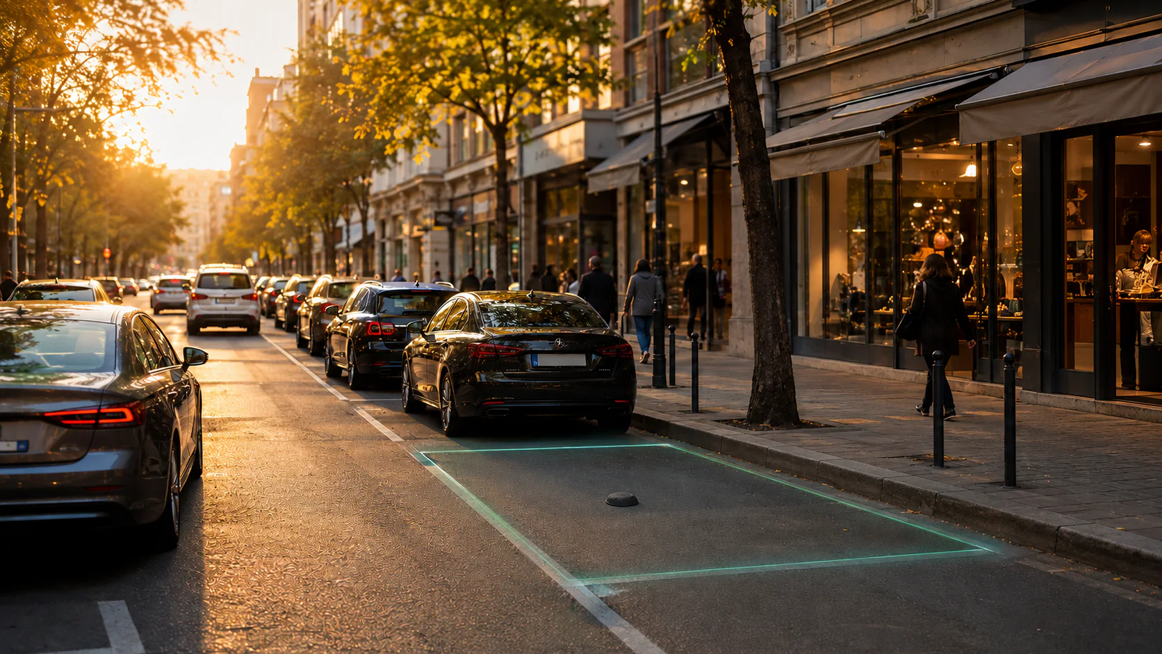 Real-Time On-Street Parking Visibility for a High-Demand Urban Zone in Bulgaria