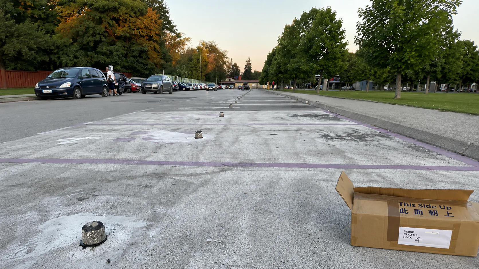 Real-Time On-Street Parking Visibility for a High-Demand Urban Zone in North Macedonia — on-site photo 1