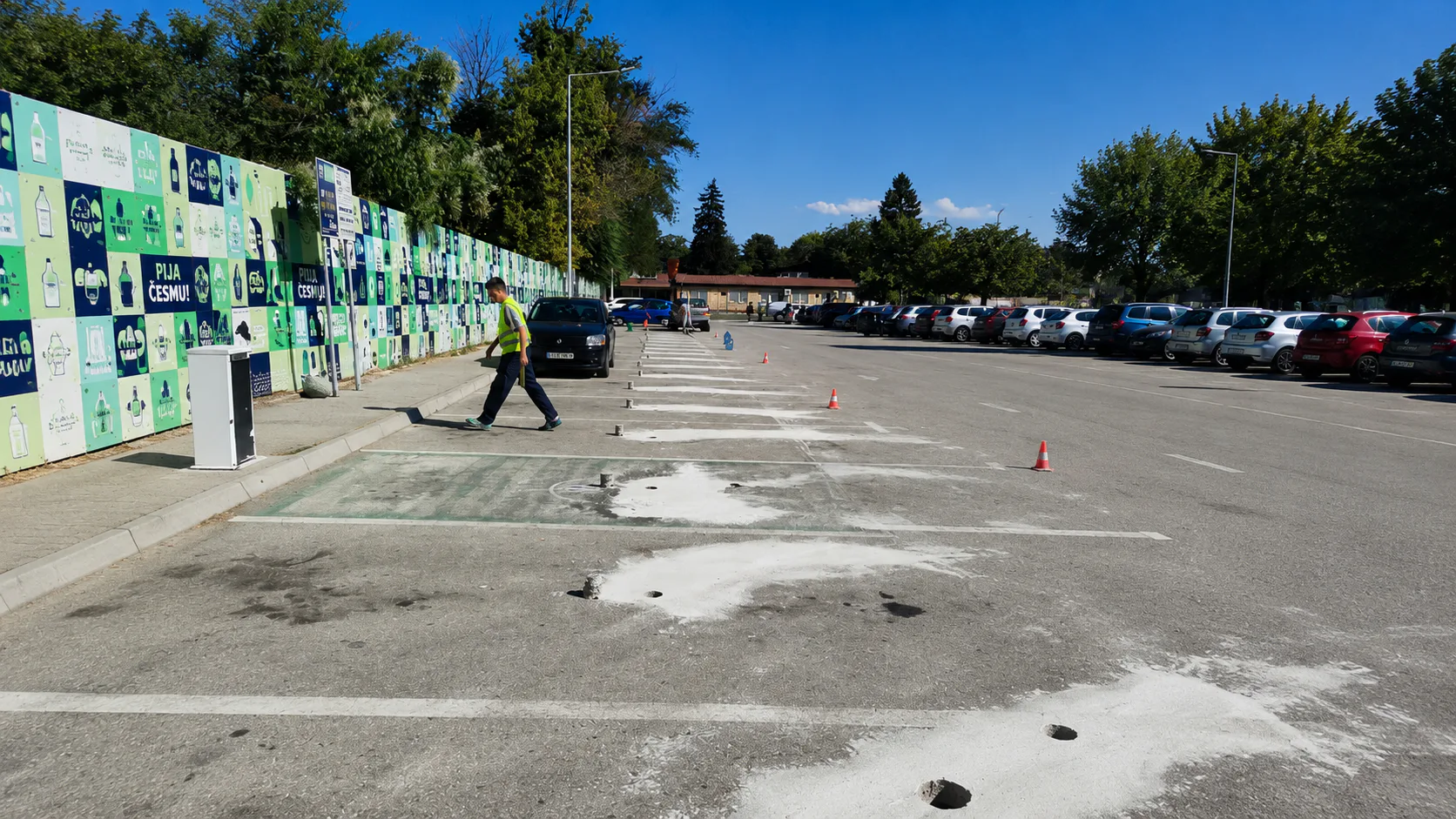 Real-Time On-Street Parking Visibility for a High-Demand Urban Zone in North Macedonia — on-site photo 3