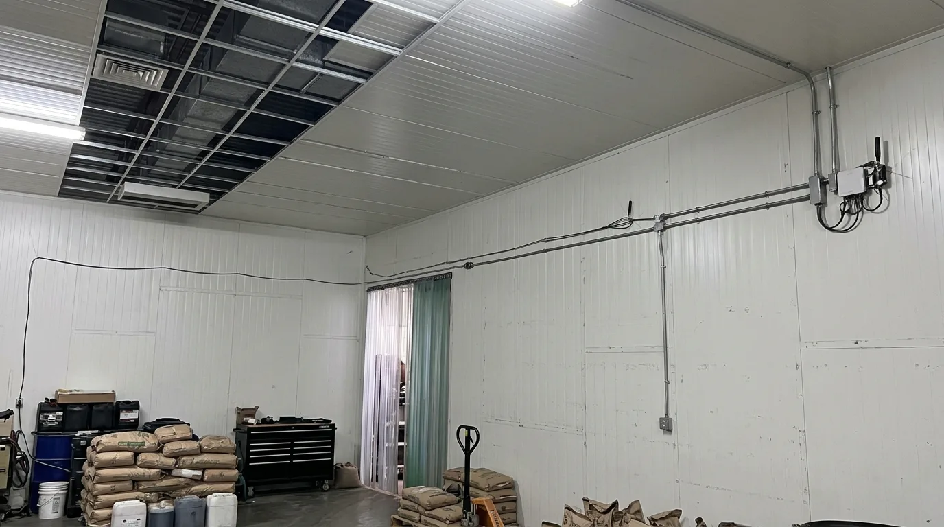 Real-Time Walk-In Cold Room Monitoring: Non-Intrusive Temperature Verification in Malaysia — on-site photo 2