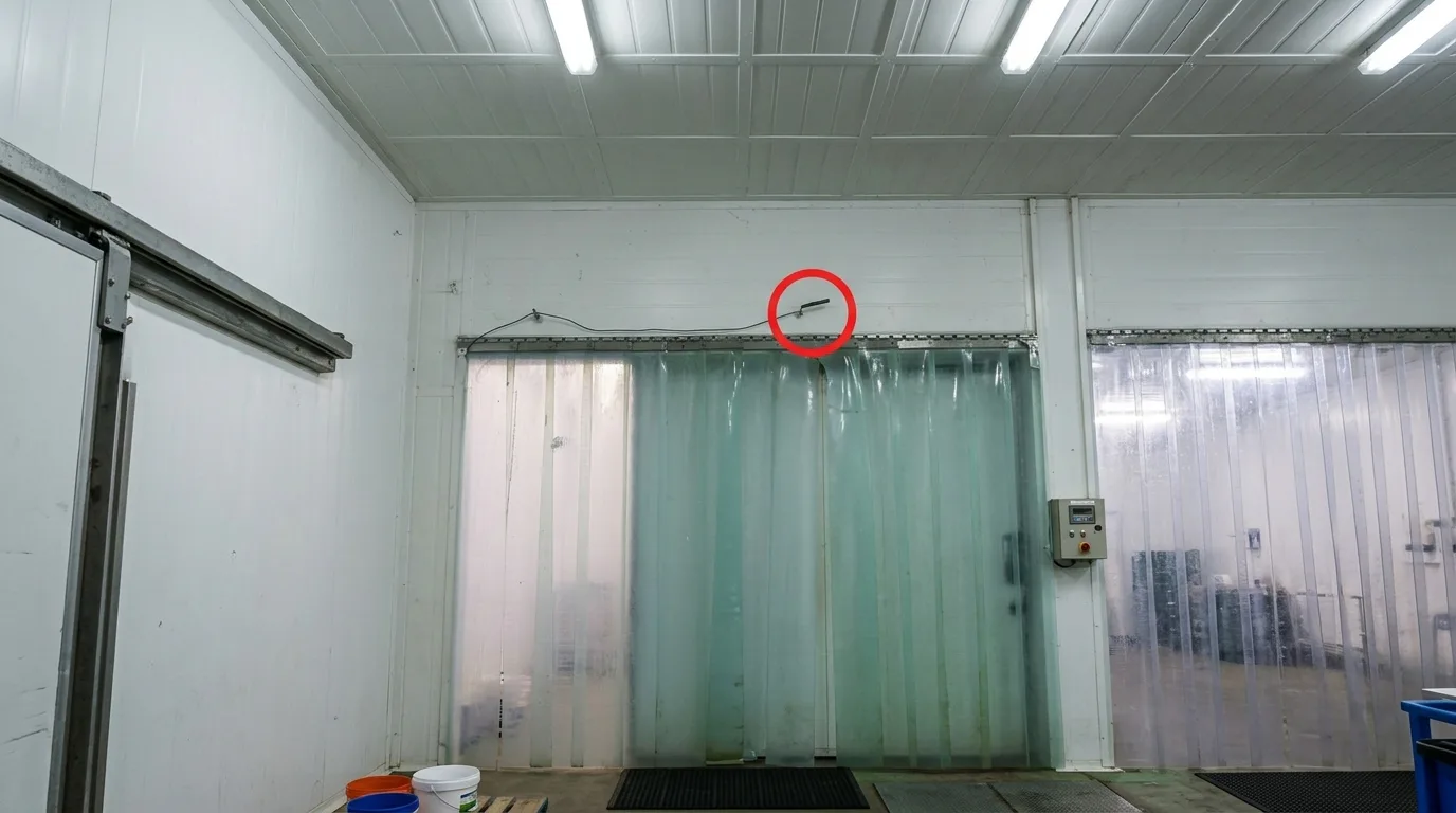 Real-Time Walk-In Cold Room Monitoring: Non-Intrusive Temperature Verification in Malaysia — on-site photo 3