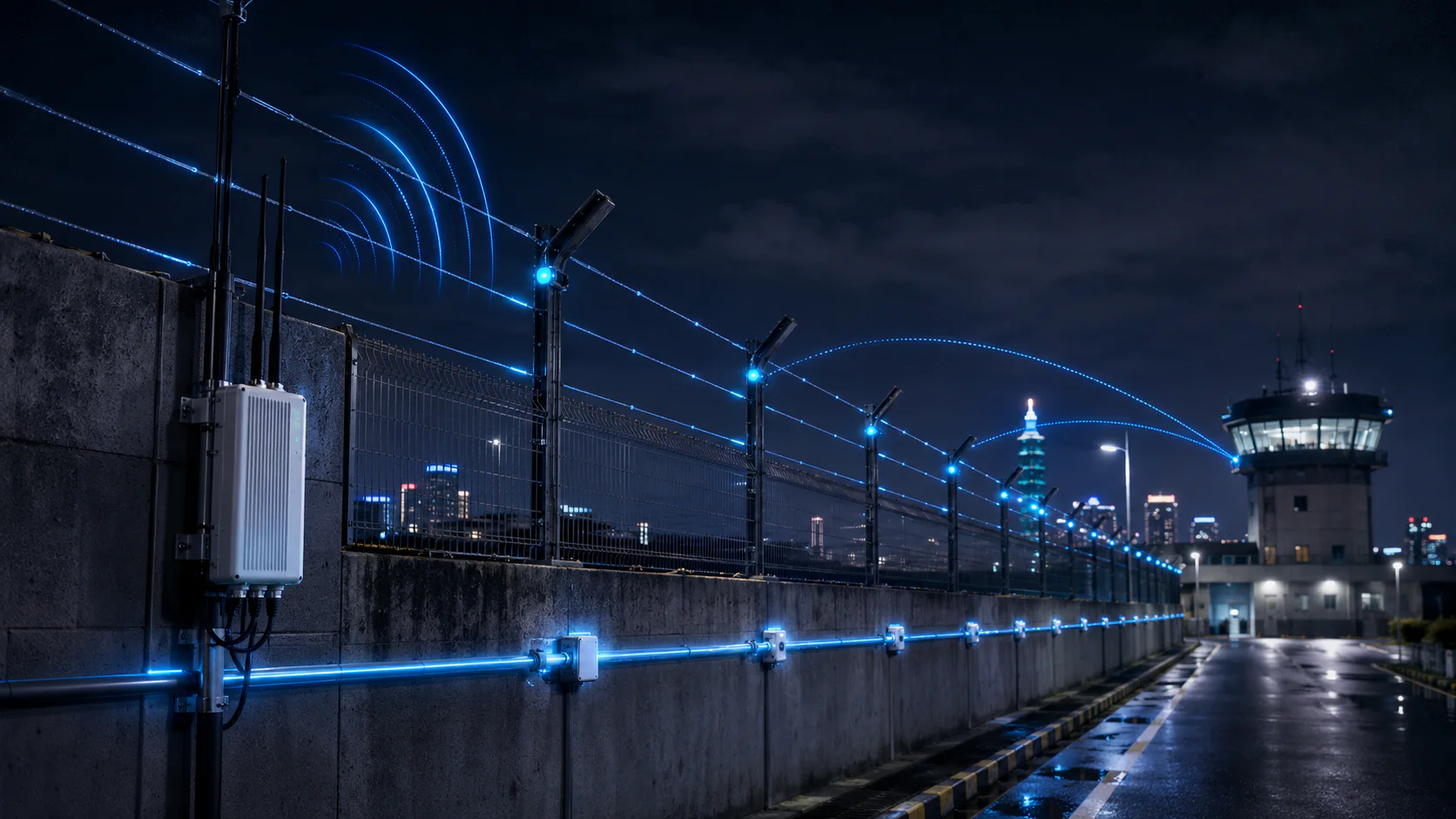 Redundant Electric Fence Monitoring for High-Security Perimeter Protection in Taiwan