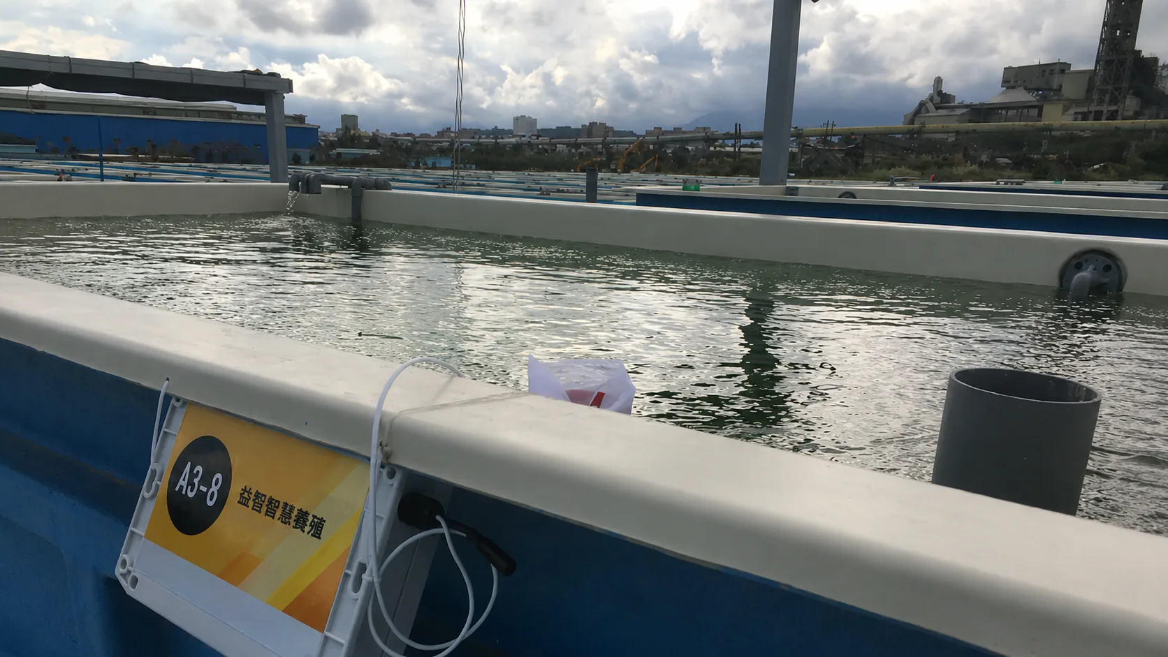 Smart Aquaculture Temperature Monitoring in Taiwan — on-site photo 1