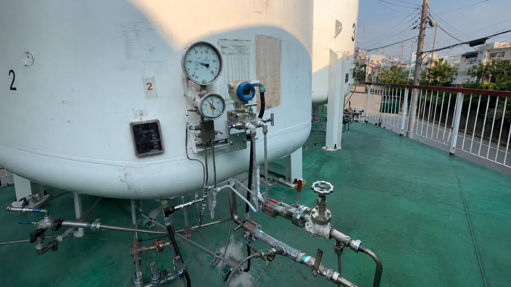 Smart CO₂ Inventory Monitoring: Proactive Refill Planning for Industrial Sites in Taiwan — on-site photo 2