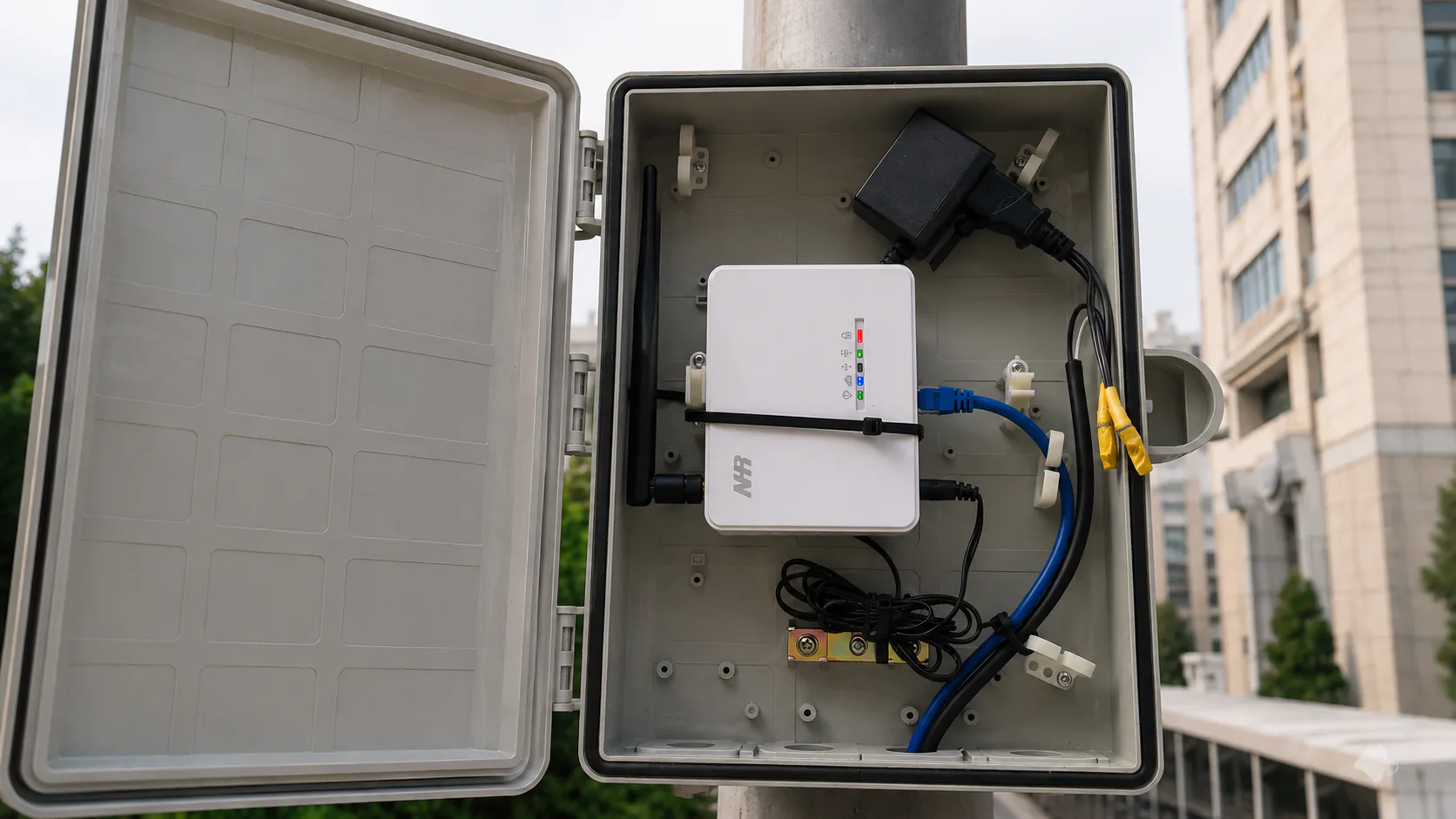 Smart Flood Monitoring: Early Drainage Warning for a Taiwan Industrial Park — on-site photo 2