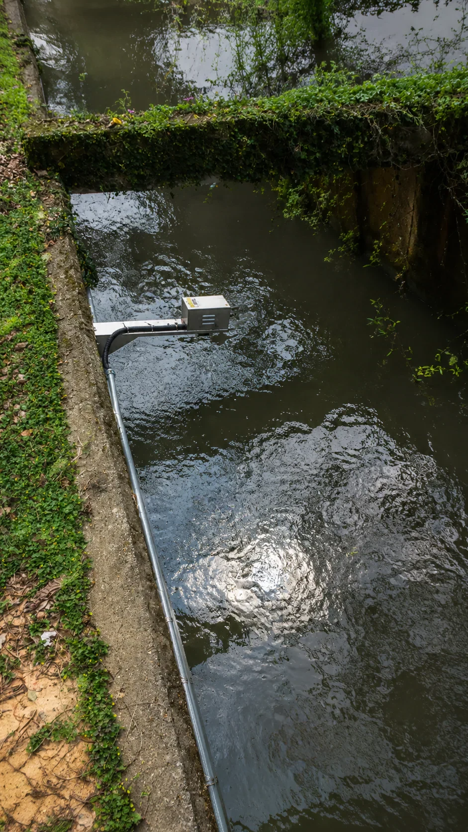 Smart Flood Monitoring: Early Drainage Warning for a Taiwan Industrial Park — on-site photo 3