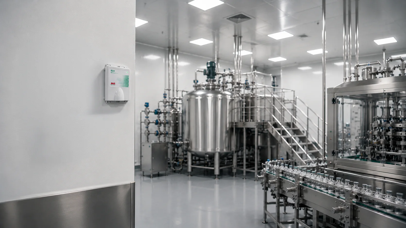 Wireless Cleanroom Monitoring for a Pharmaceutical Facility in Saudi Arabia