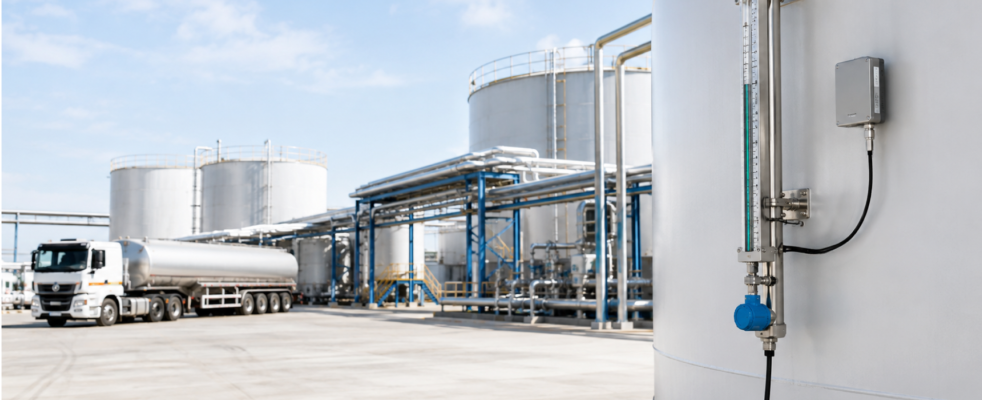 Industrial Tank Replenishment Visibility